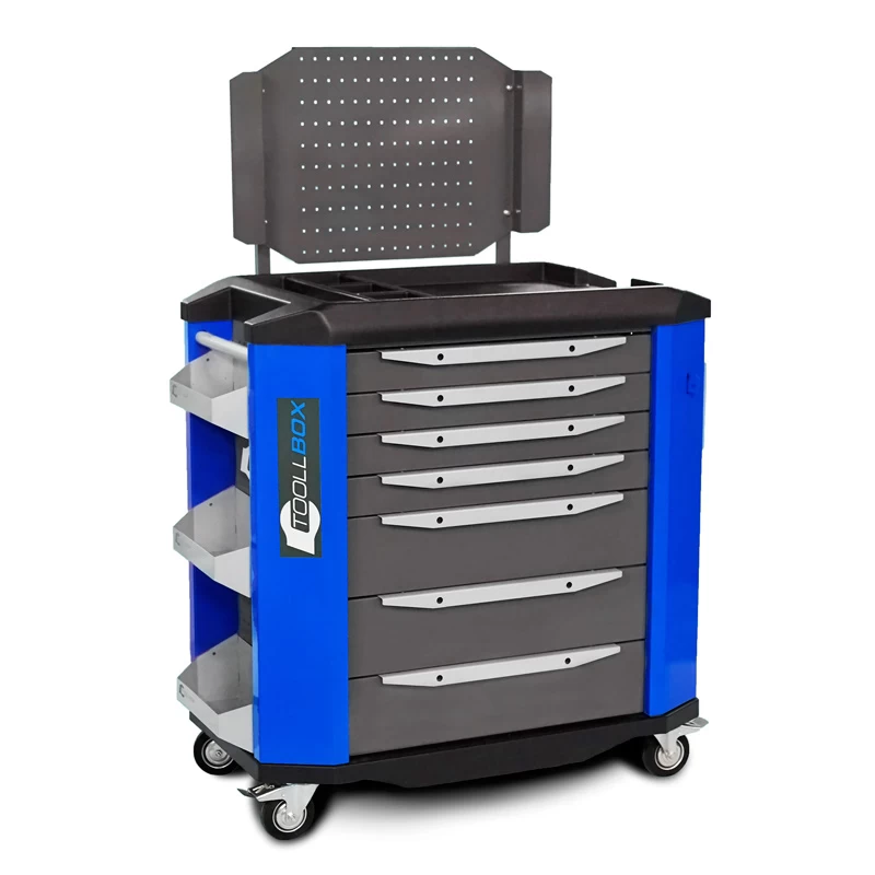 Тележка инструментальная ToollBox TBP-7 (синий)