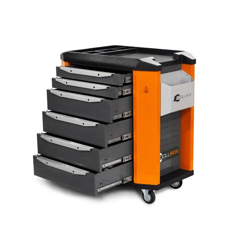 Тележка инструментальная ToollBox TBP-6 (оранжевый)