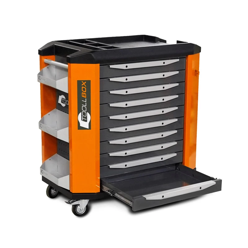 Тележка инструментальная ToollBox TBP-10 (оранжевый)