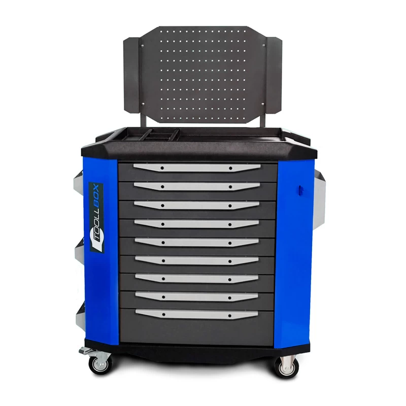 Тележка инструментальная ToollBox TBP-9 (синий)