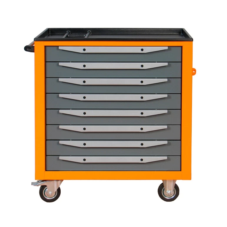 Тележка инструментальная ToollBox TBS-8 (оранжевый)